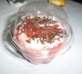 Mousse de morango